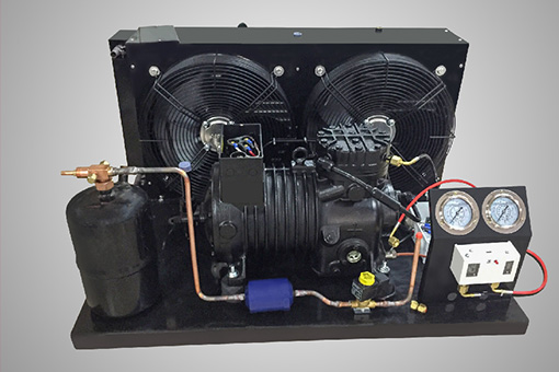 REFRIGERANT COMPRESSOR UNIT